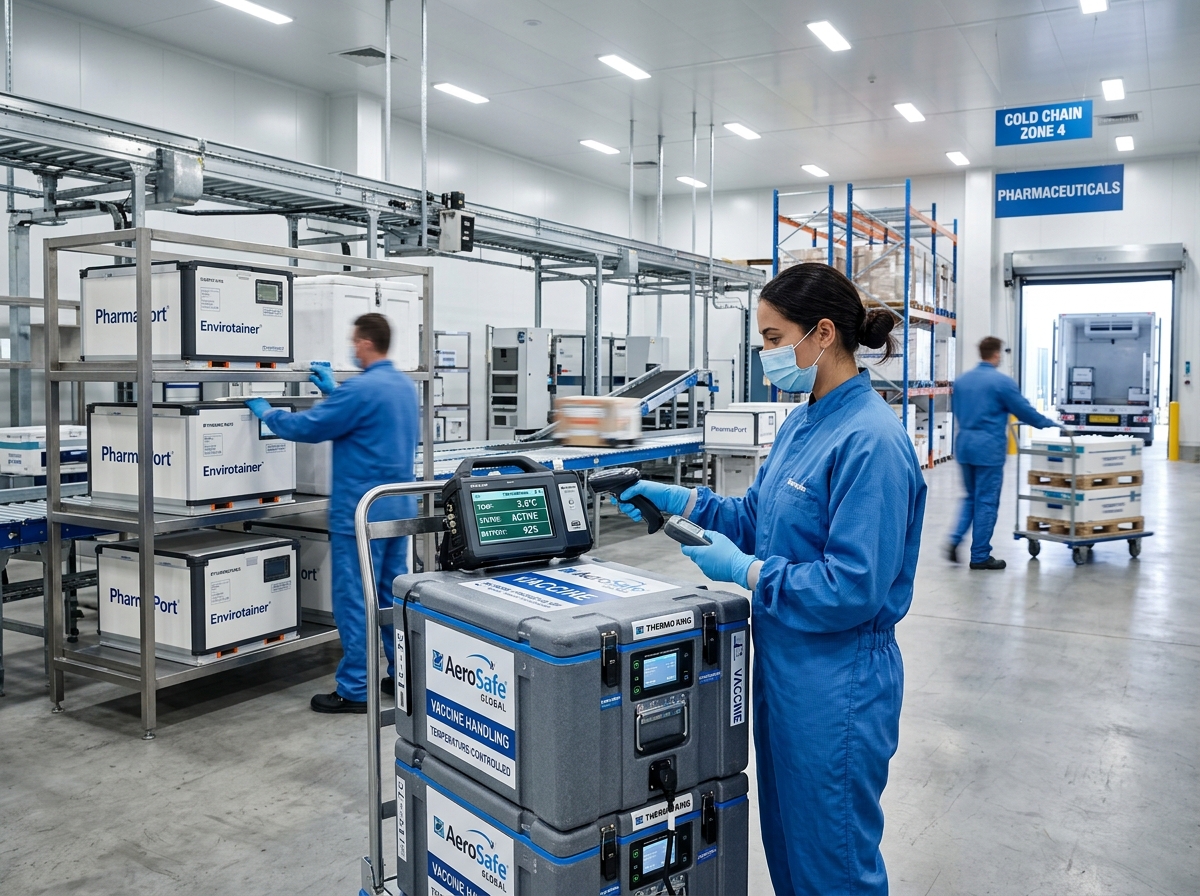 Pharmaceuticals & Healthcare temperature-controlled cold-chain logistics